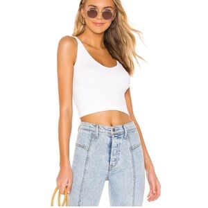 Free People White Tank Top